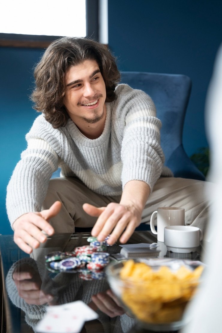Ilustrasi pengguna melindungi akun royalslot menggunakan fitur keamanan modern